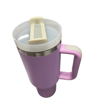 Lavender 40oz Tumbler w/Straw & Lid