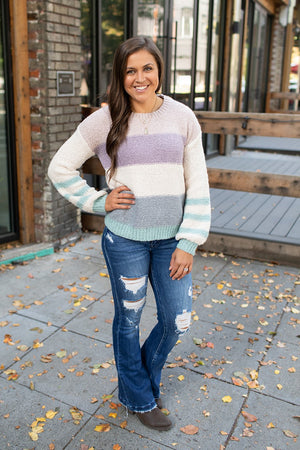 Plush Dream Colorblock Sweater