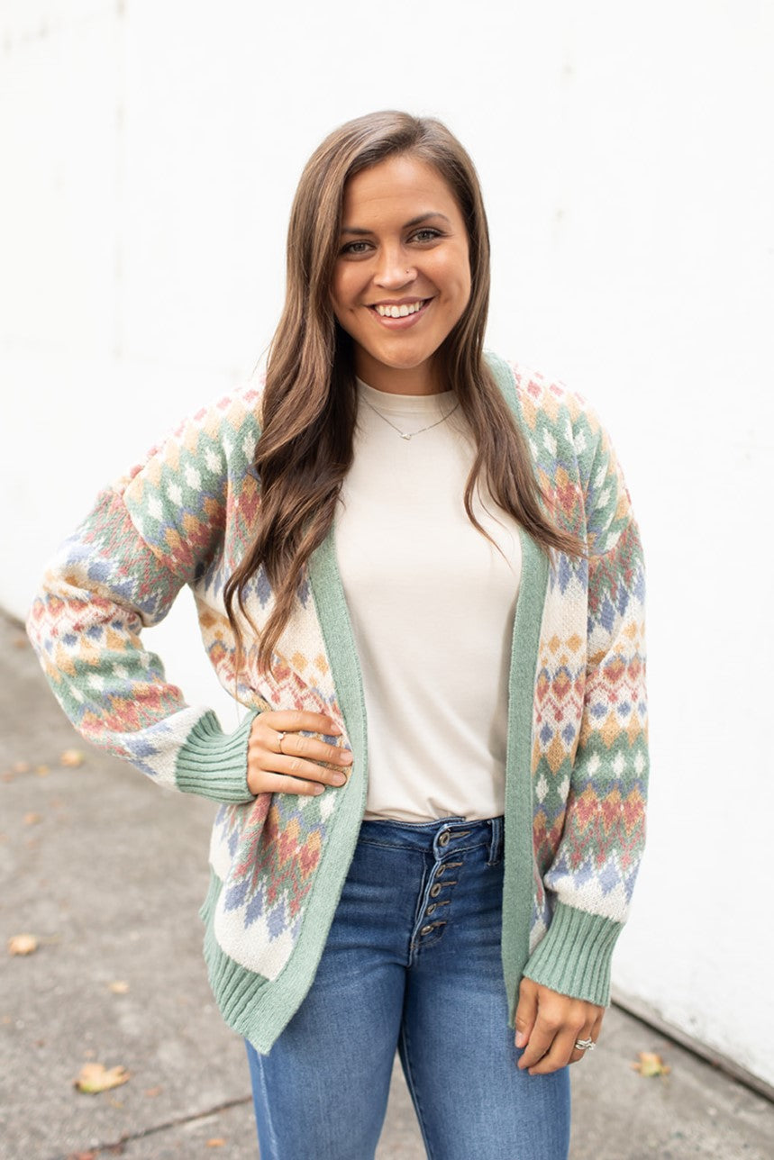 Minted Moments Cardigan