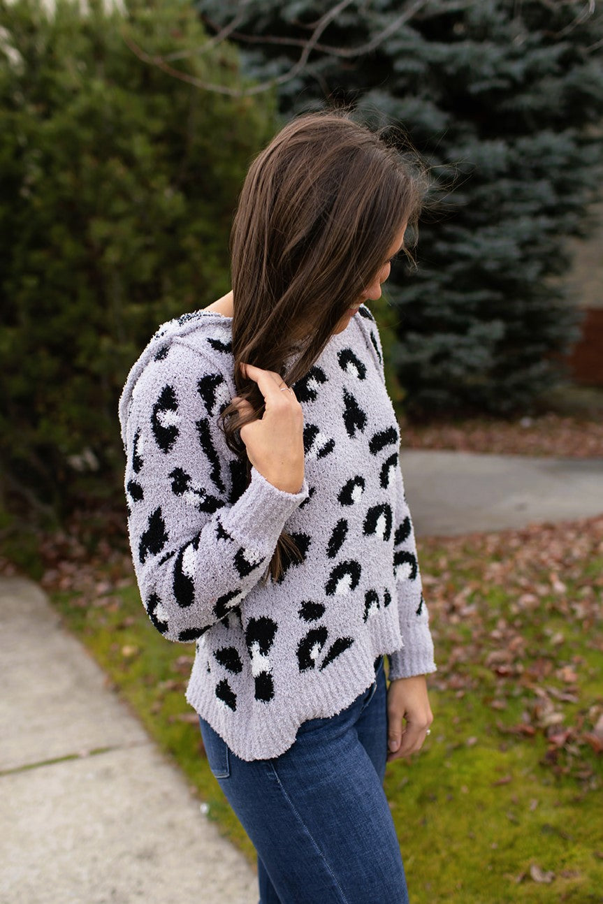 Vici clearance leopard sweater