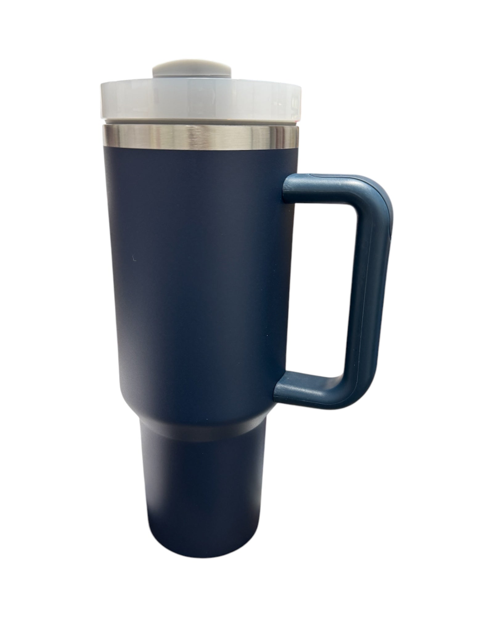 Navy Blue 40oz Tumbler w/Straw & Lid