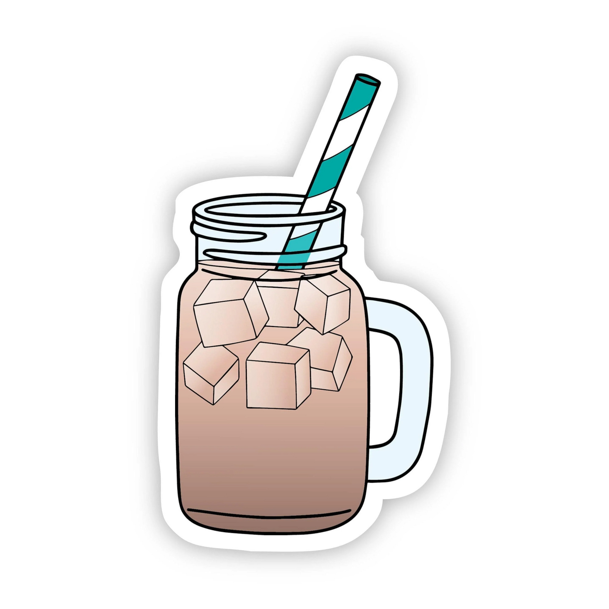 Iced Coffee Sticker