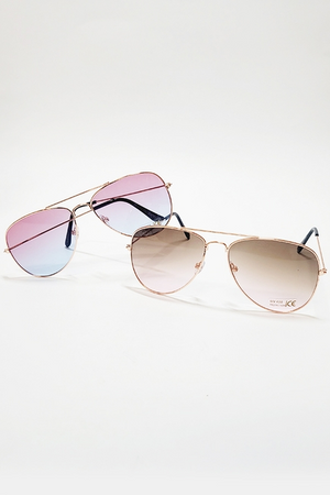 2Tone Tint Aviator Sunglasses