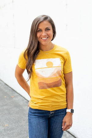 Desert Yellows Graphic Tee (Unisex SM-2X)