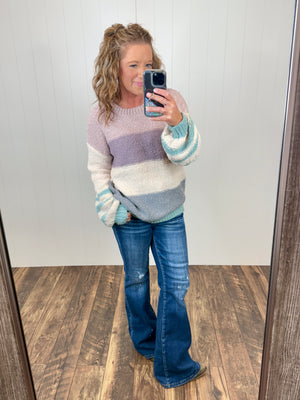 Plush Dream Colorblock Sweater